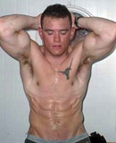Bulgarian hunk shows off his uncut dick