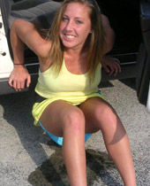 Cute redhead pee pee whore