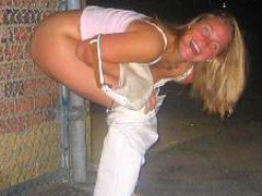 Caught peeing
