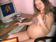 Pregnant girls are not shy to get some naked pics