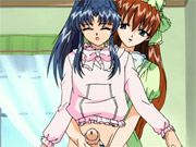 Cute hentai shemale with a bubble butt and massive cock