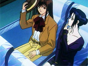 A sexy futanari girl meets a cute slut on the train