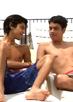 Cute boy fucked hard by a white stud!