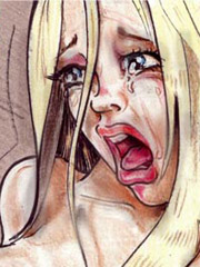 A few naked girlfriends kidnapped maniacs