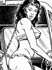 Two bitches humiliate mature guy feminizing and crossdressing him 3d art story