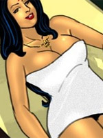 Savita being determined to help him out with his shyness in front of girls along with maths, starts on a weeklong seduction timetable. does she manage