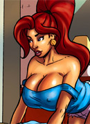 Interracial cartoons