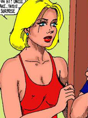 Blonde cutie humiliated by three perverts!