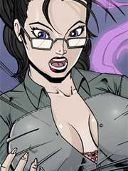 Stunning toon babes like it big and black shoving down their wet pussies.