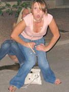 Caught peeing