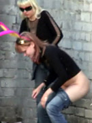 Cassye - pissing fun in the kitchen