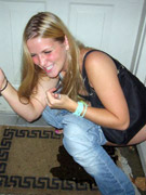 Caught peeing