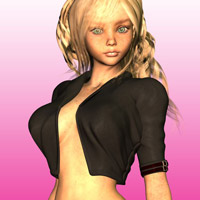 She had fallen asleep with her bra and panties on
