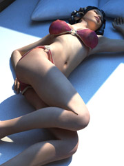 3d story with a lucky guy doing an awesome girl and the bartender one after another in a big bar