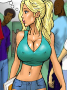 Interracial and taboo art