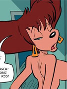Interracial cartoons