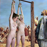 A vengeful husband sells his young wife and sexy stepdaughter to slave traders in north africa!