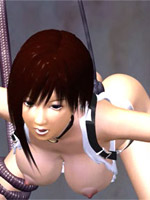 Huge titted hentai slut getting double dicking