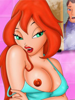 Big-titty cartoon pornstars