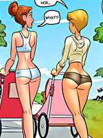 Interracial cartoons