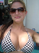 Toni katvixen airing her breasts out in the desert