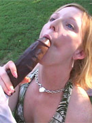 Dee dee gets the sausage special, two foot long .... dee just took the ride of her lifegranted it caused her pussy great strifeafter all it was a ride