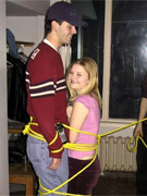Bondage amateurs at play