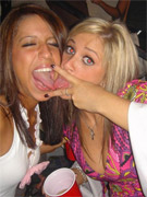 Drunk and wild whore's
