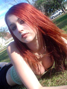 Adahlia strips outdoors