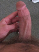 Horny gay boy plays with his cock and works his fingers into his tight asshole
