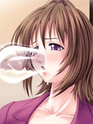 Poor service guy seduced and dominated by two sex-crazed anime sluts with dazzling bodies and divine breasts