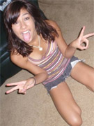 Isabell in a baby doll