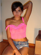 Erica in pink little thong