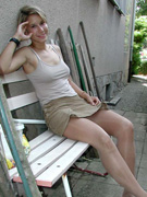 Simone in pantyhose