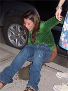 Caught peeing