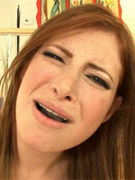 Redhead with hairy bush gets slippery wet