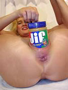 Madison drinks her ass smoothie