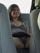Beautiful round ass looks impressive under such sexy rosy panties