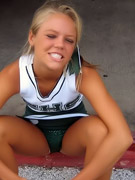 Girls never mind getting their downblouse shot