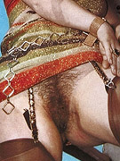 Two busty retro ladies having fun with his stiffy big dick