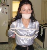 Leather skirt bound