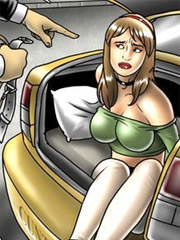 Two lovely agents captured by mad scientist. their bodies was spanked and pussies fucked while in bondage.