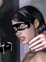 Bound, hung, whipped and humiliated by the worst wardens in quoom dark, damp prissons!