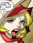 Stylish bw toons with the adventures of a curvy mistress in black leather and a sexy submissive whore in stockings