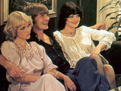 Two seventies couples playing dirty sexual games together