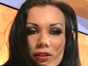 Shemale and her man fucks in the restraunt bathroom
