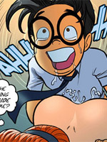 Comic porn babes screwed