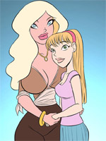 Interracial and taboo art